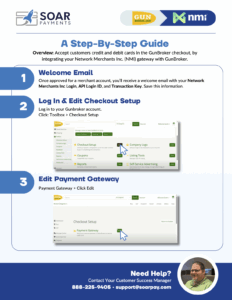 GunBroker NMI High Risk Merchant Account from SoarPay Step-By-Step Integration Guide
