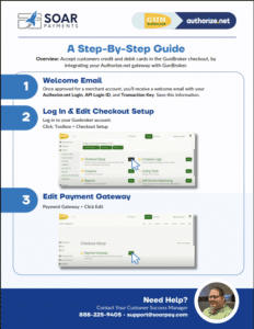 GunBroker + Authorize.net + High Risk Merchant Account from SoarPay